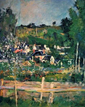 オーヴェールの眺め 2 ポール・セザンヌ Oil Paintings